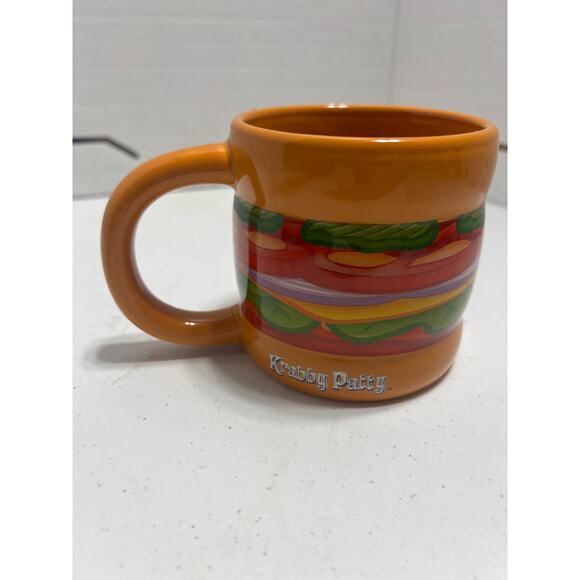 Nickelodeon Sponge Bob Krabby Patty Coffee Mug - Picture 3 of 6